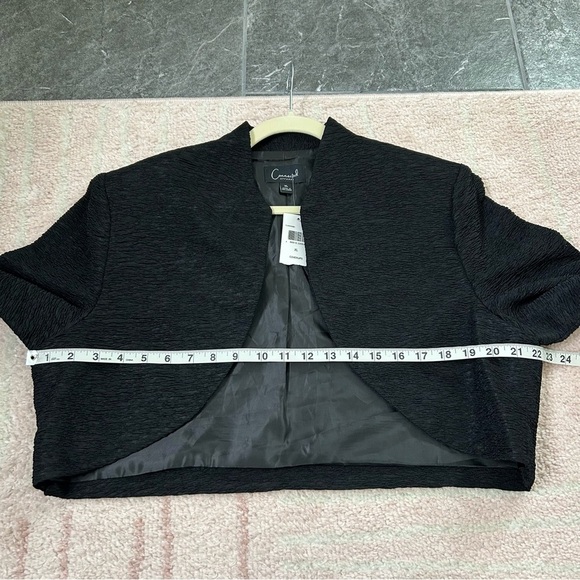 NWT Connected Apparel Cropped Bolero Jacket Formal Coverup Size XL - Picture 6 of 9